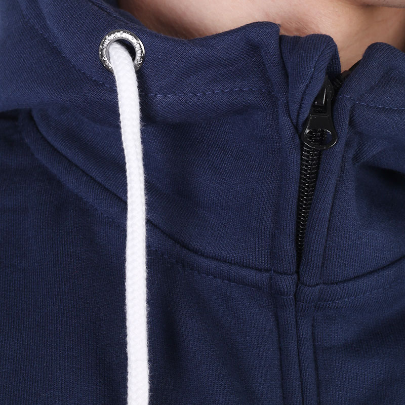 Мужская толстовка Запорожец heritage Спорт (Sport S Logo Zip-чер)  - цена, описание, фото 3